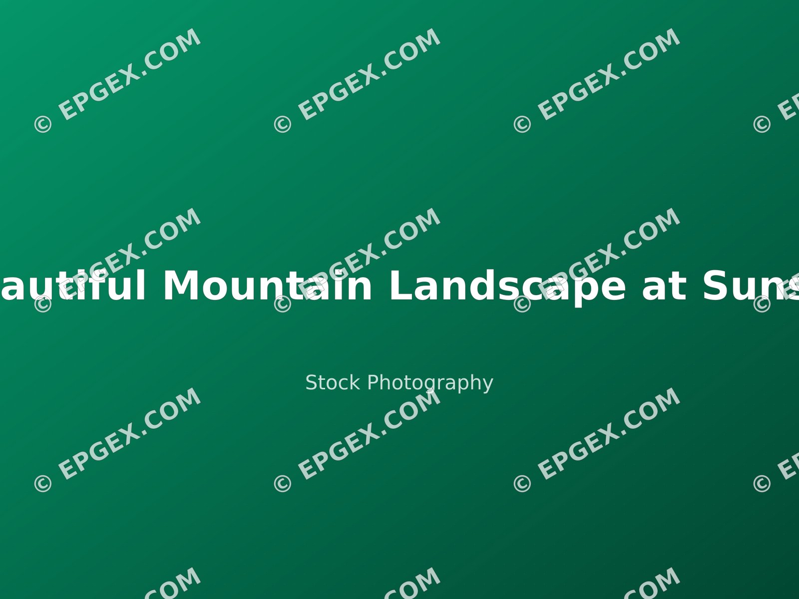 Paisaje de montaña con reflejo del atardecer en el lago